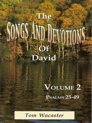 cover image of Songs and Devotions of David, Volume II